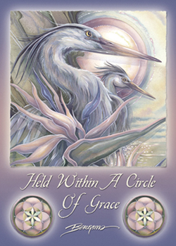 Held Within A Circle of Grace - Magnet