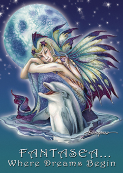 Mermaids & Sea Faeries / Fantasea... Where Dreams Begin - Magnet