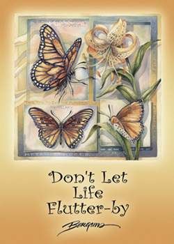 Don't Let Life Flutter-bye - Magnet