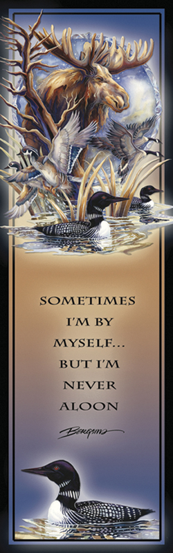 Moose / Sometimes I'm By Myself, But I'm Never A Loon - Bookmark