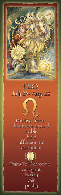 Zodiac Series / Leo - Bookmark