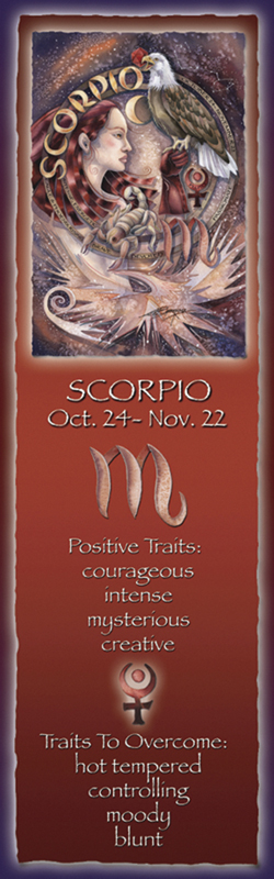 Zodiac Series / Scorpio - Bookmark