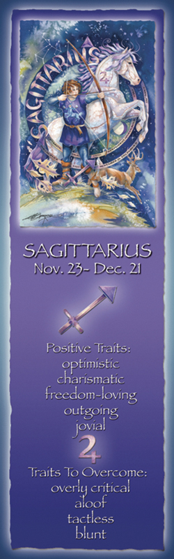 Zodiac Series / Sagittarius - Bookmark