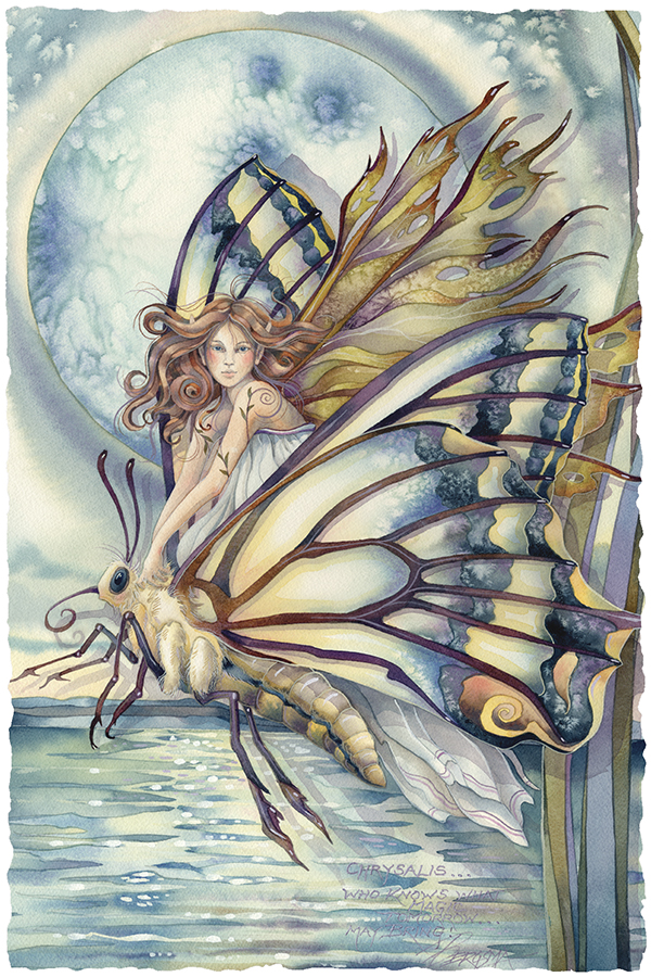 Chrysalis..Who Knows What Magic Tomorrow May Bring Large Prints (Click for options & image enlargement)            