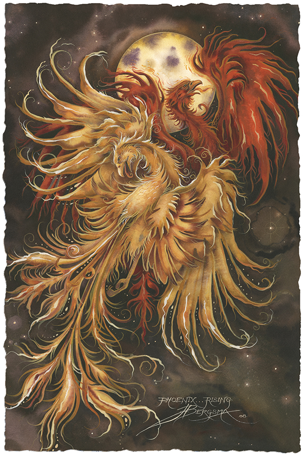 Phoenix Rising Large Prints (Click for options & image enlargement)                   