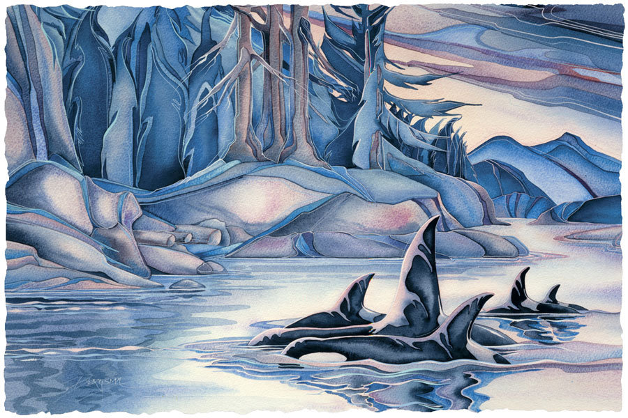 Orcas, At Home In The Islands - Prints