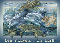 Sea Heaven On Earth - Magnet