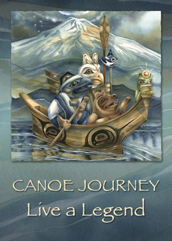 Canoe Journey - Magnet 