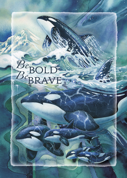 Be Bold, Be Brave - Magnet 