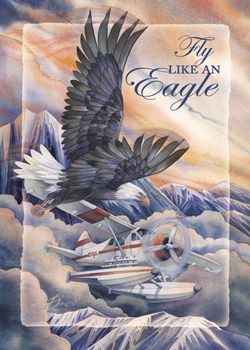 Eagles (Bald) / Fly Like An Eagle - Magnet