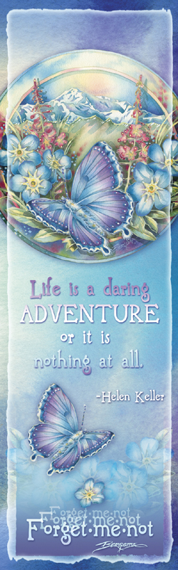 Butterflies / Life Is A Daring Adventure - Bookmark 