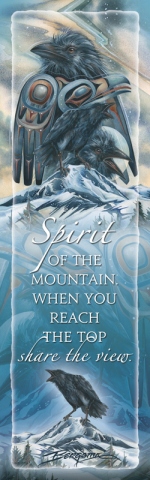 Raven /Spirit Of The Mountain - Bookmark 