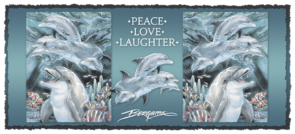 Peace, Love & Laughter - Mug 