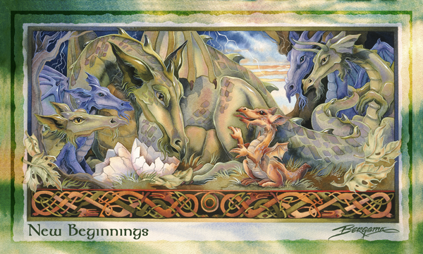 Mythological Creatures (Dragons) / Dragon - Mailable Mini 