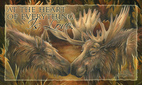 Moose / At The Heart Of Everything Is Love - Mailable Mini 