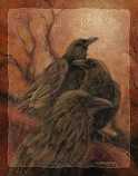 Odin's Ravens - 11 x 14 in Poster