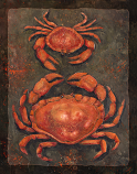 Don't Be Crabby - 11 x 14 in Poster