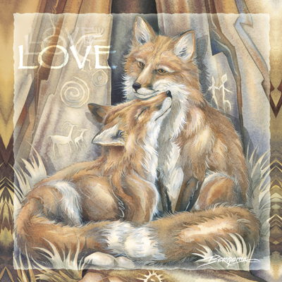 Foxes / Love's Way - Tile