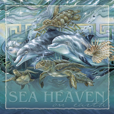 Dolphins / Sea Heaven On Earth - Tile