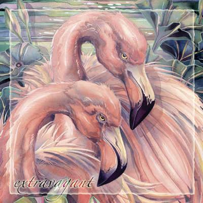 Flamingos / Think Pink... Live On The Bright Side - Tile