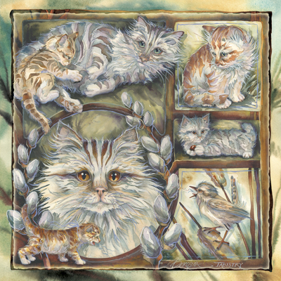 Cats / Tabistry - Tile