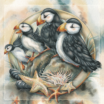 Puffins / Send In The Clowns - Tile 