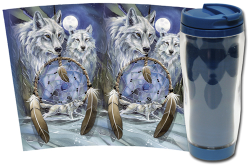 Wolves / Nothing Can Hold Back A Dream - Travel Mug 