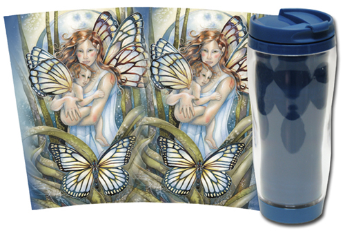 Faeries / I Will Love You Until The End Of Time - Travel Mug 