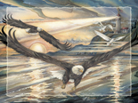 Wings of Freedom - Easel Back Tile  