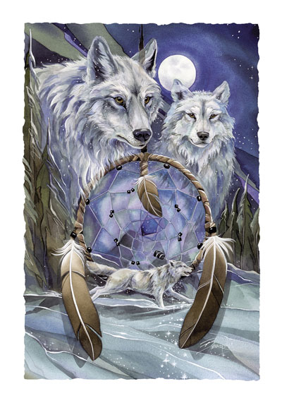 Wolves / Nothing Can Hold Back A Dream - Art Card