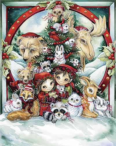 The Magical Feeling Of Christmas... - DreamKeeper Print  