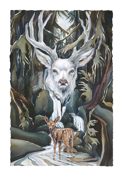 Deer / Wildheart - Art Card