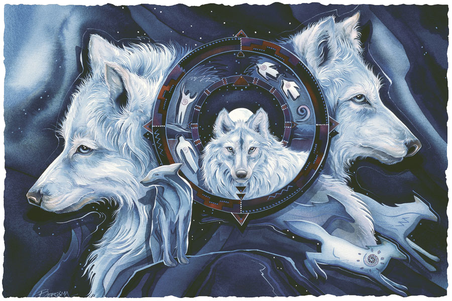 Wolves / Wolf Gate - Art Card