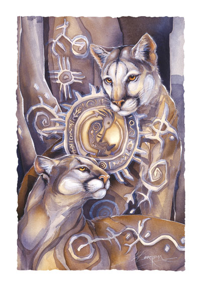 Wild Cats / Purpose & Passion - Art Card