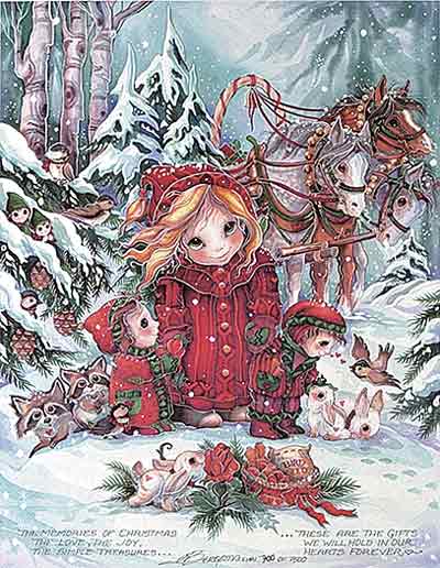 The Memories Of Christmas... - DreamKeeper Print 