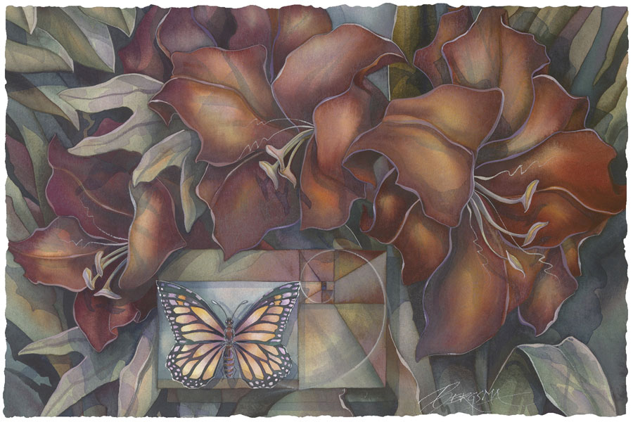 Butterflies / Prayer For A Perfect World - Art Card