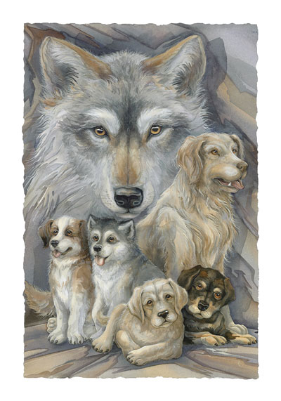 Dogs / Companions - Art Card