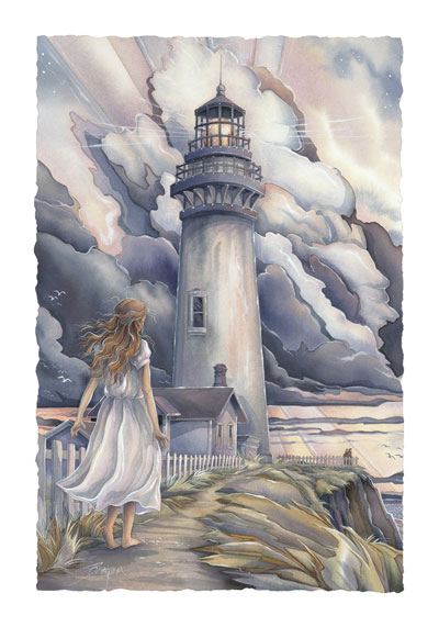 Lighthouses / A Light After The Storm - Art Card
