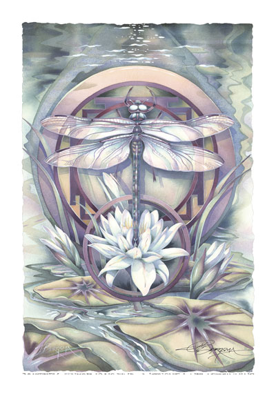 Dragonflies / Mystery - Art Card