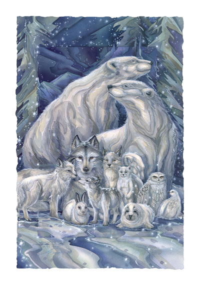 Multiple Animal Types / All Things Bright & Beautiful - Art Card