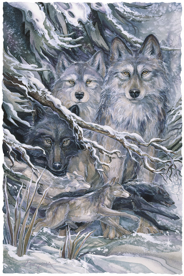 The Power Of The Pack - Prints