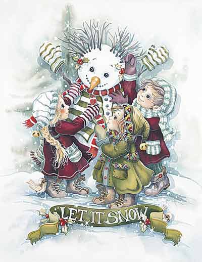 Let It Snow... - DreamKeeper Print