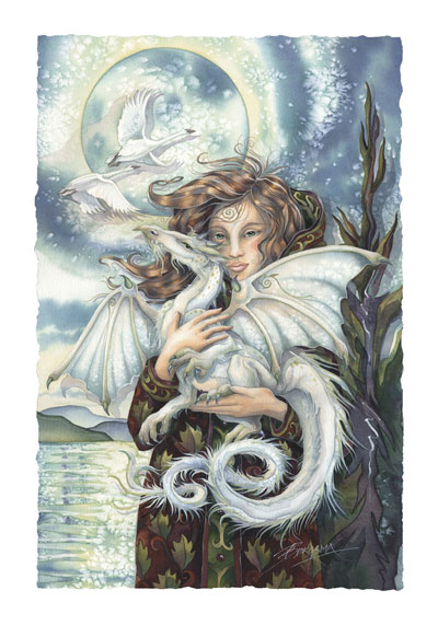 Mythological Creatures (Dragons) / Release Your Dreams - Art Card