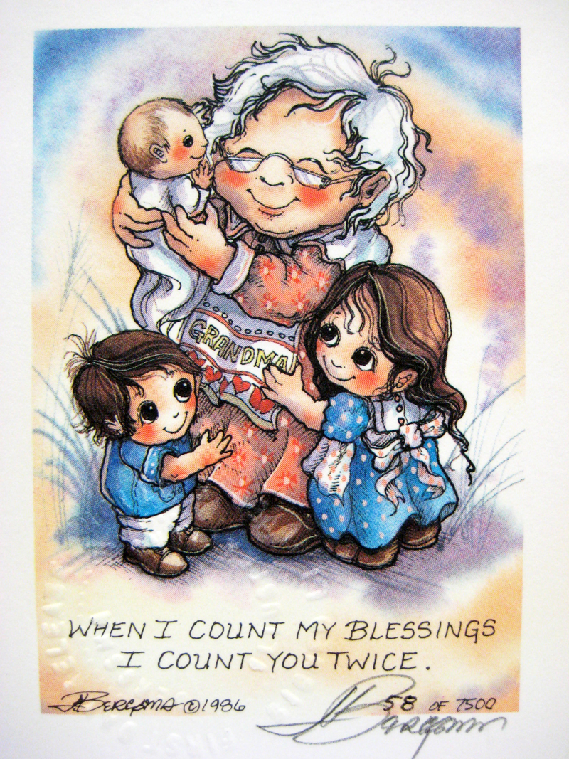 When I Count My Blessings - DreamKeeper Print