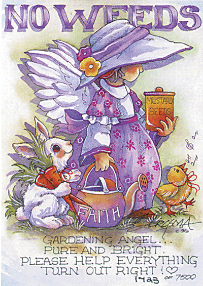 Gardening Angel - DreamKeeper Print