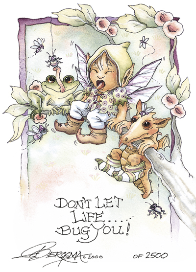 Don't Let Life Bug You - DreamKeeper Print