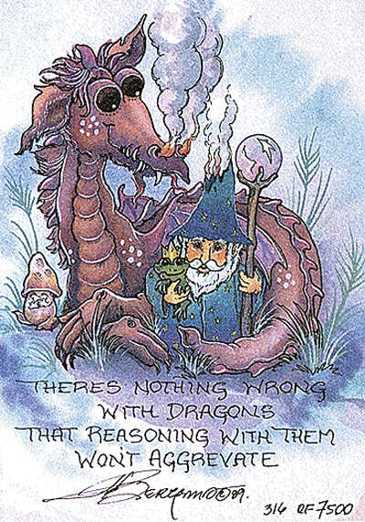 Reasoning With Dragons - DreamKeeper Print