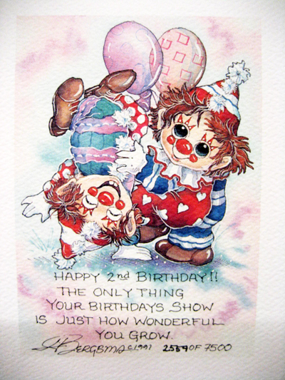 Happy 2nd Birthday - DreamKeeper Print