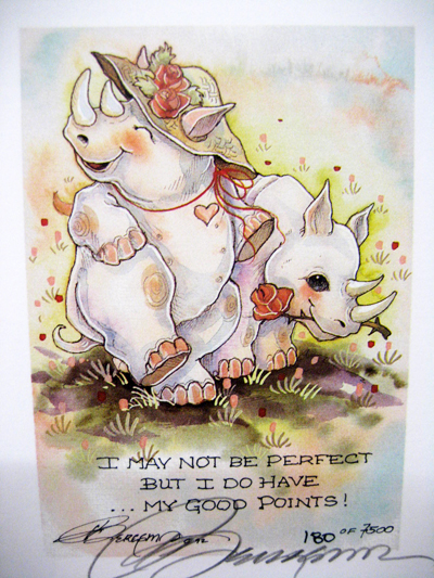 I May Not Be Perfect... - DreamKeeper Print