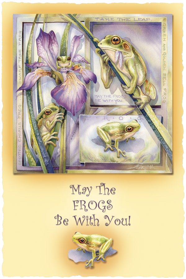 May The Frogs Be With You - Prints